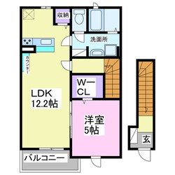 サンヴェール緑町の物件間取画像